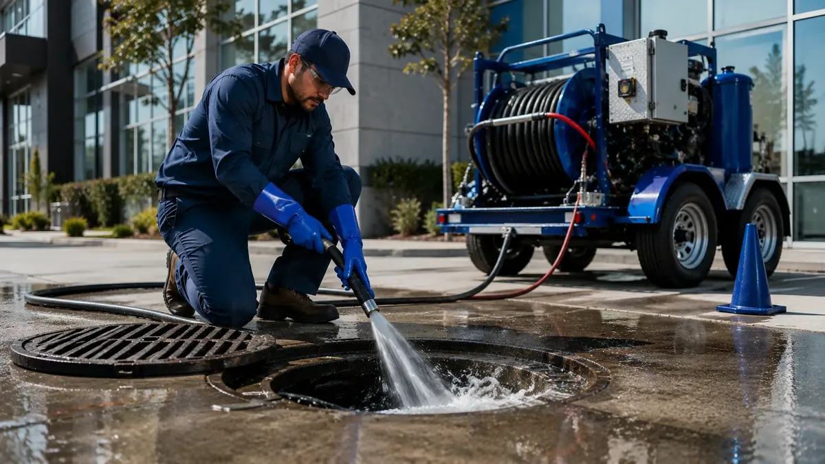 Commercial Hydro Jet Drain Cleaning in Castro Valley