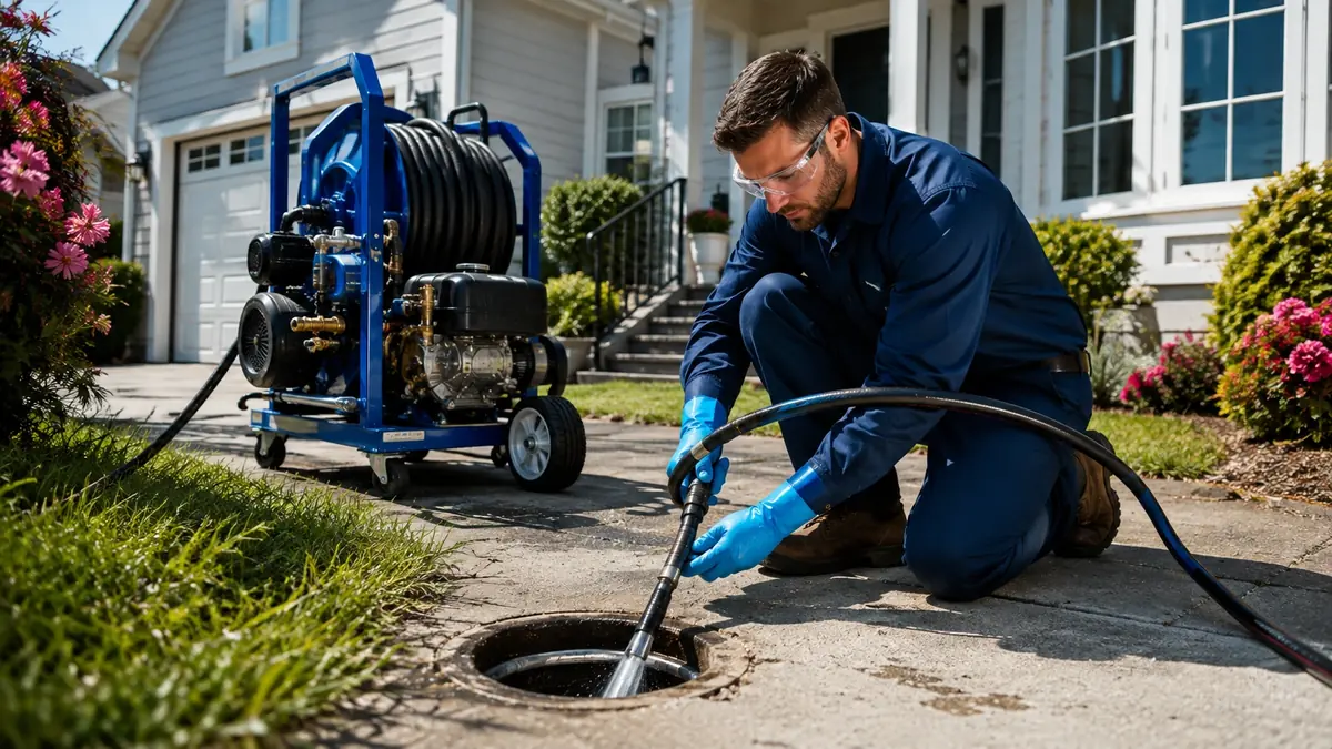 Residential Hydro Jet Drain Cleaning in Castro Valley